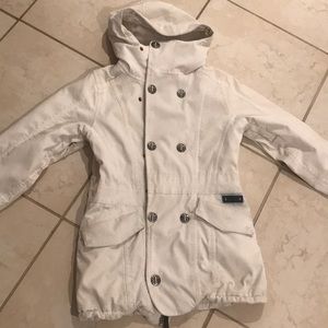 Burton Snowboarding Jacket White